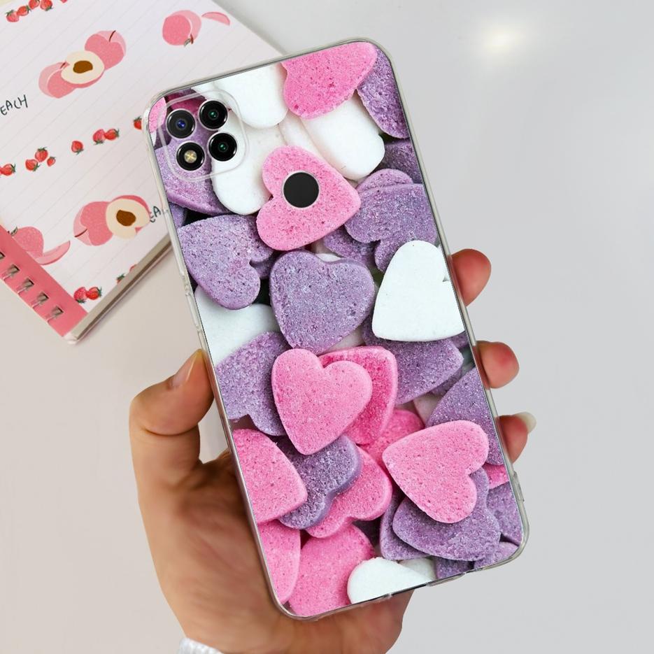 Чехол для Xiaomi Redmi 9C Милый Космонавт Мягкий Силиконовый Чехол для Телефона Для Xiaomi Redmi 9C NFC 9 C Redmi9C Задняя Крышка 6.53'' Funda Capa