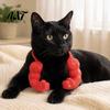 Pet Costume Props Cat Muscle Arms, Hilarious 3D Printed Muscular Creative Photo Shoulder Attachment for Feline Cosplay, Fun Interactive