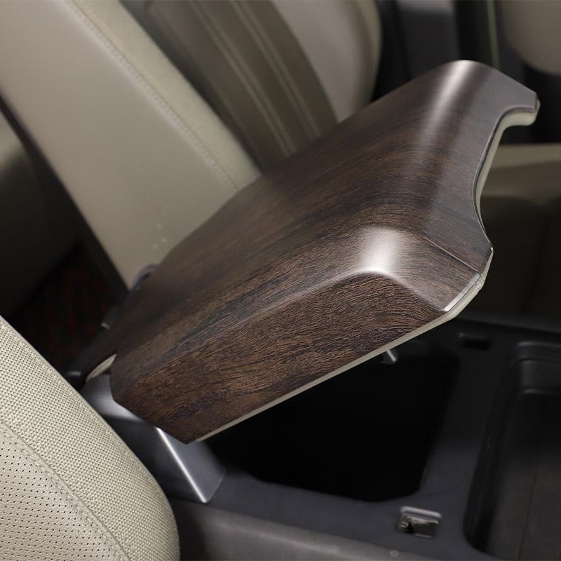 Для Land Rover Defender 90 110 130-2023 ABS углеродное волокно автомобильный подлокотник ящик для хранения крышка отделка наклейки автомобиля