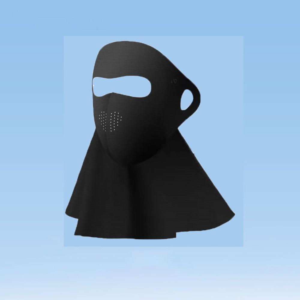 Breathable Sun Protection Mask 3D Full Face Sunshade Face Mask Fashion Ice Silk Mask Cycling