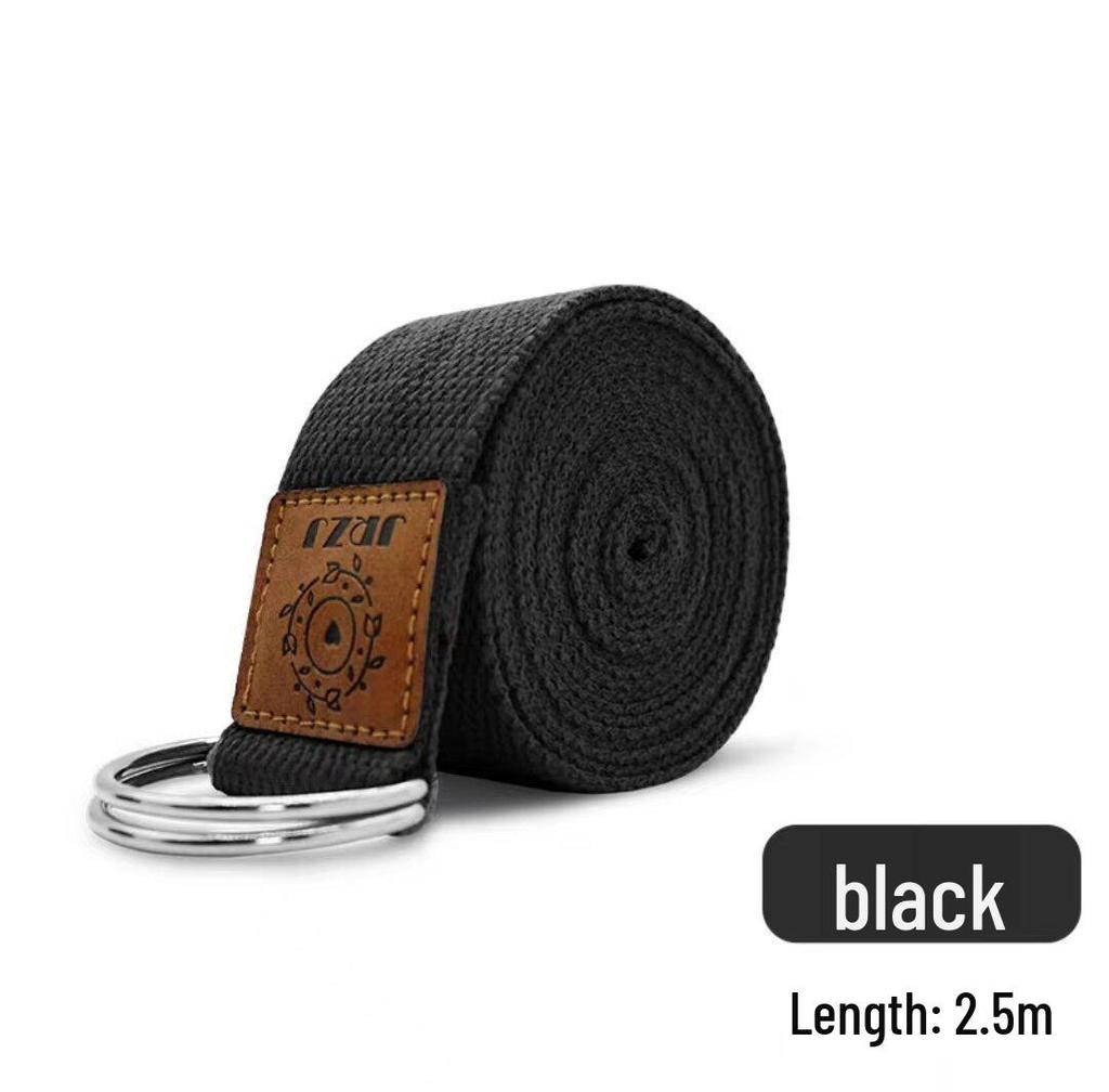 Ремень для растяжки без эластичности для вспомогательного удлинения в йоге Айенгара