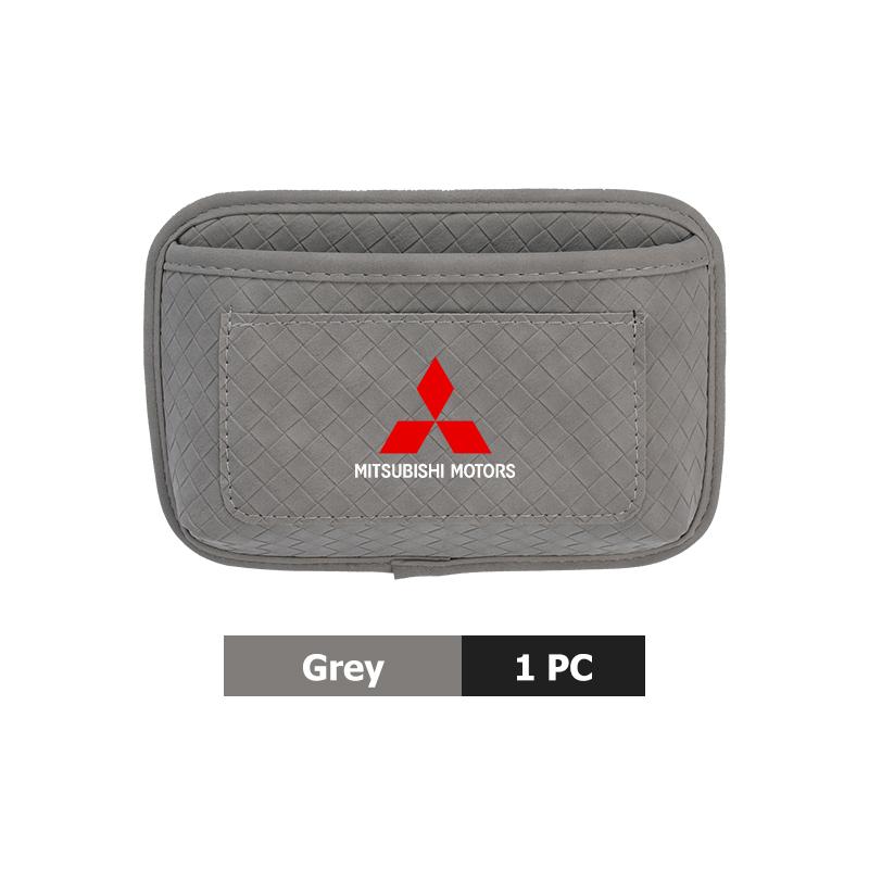 cxytvd1 Self Adhesive Car Storage Pocket Sticky Organizer Bag Seat Back Side Door Box For Mitsubishi Outlander Lancer L200 ASX Pajero