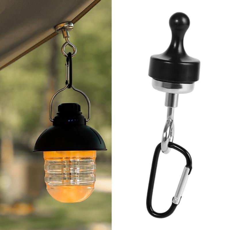 Уличные фонари для кемпинга, магнитный крючок, подвесной крючок с пряжкой, навес для палатки, карабин, магнитная вешалка, аксессуары для навеса для кемпинга