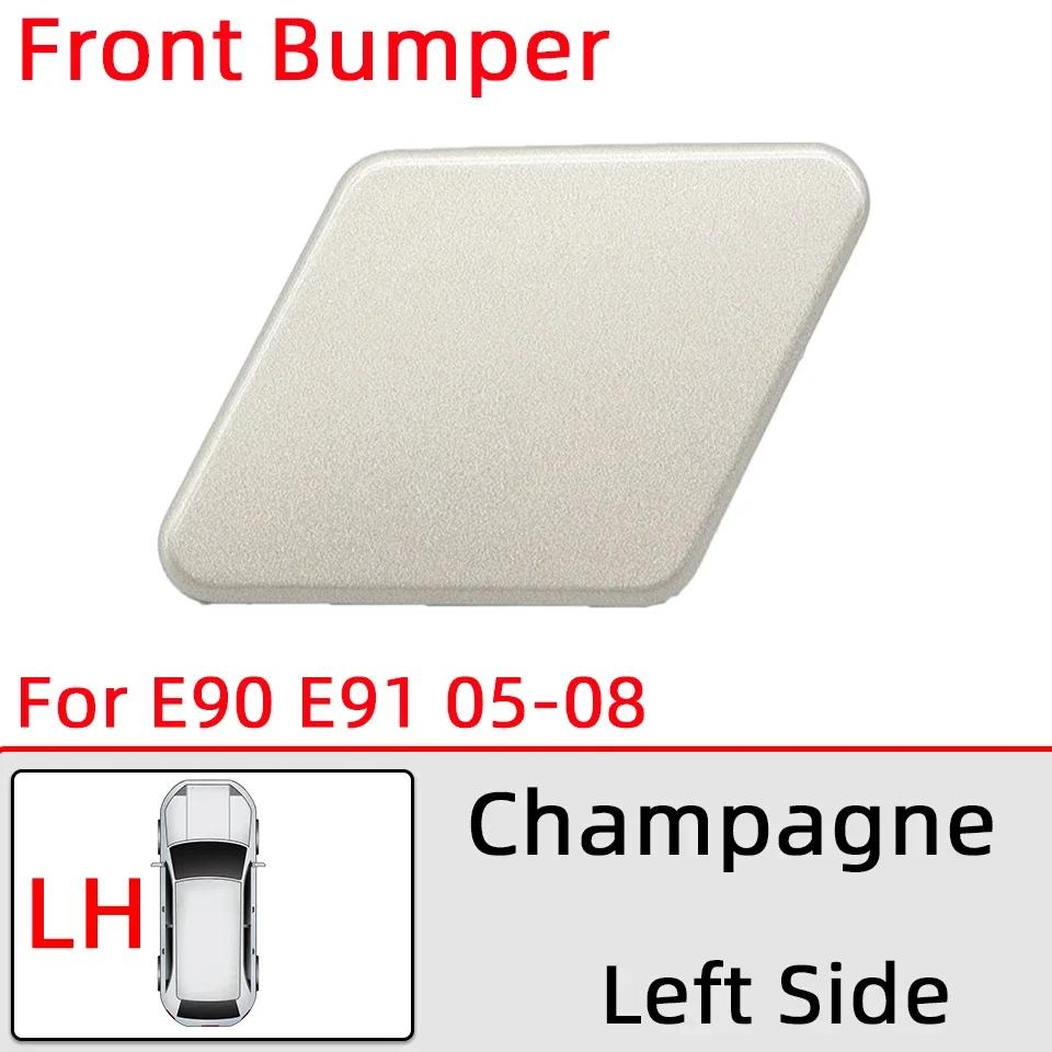 Headlamp Washer Nozzle Cover For BMW 320 325 328 330 335 E90 E91 LCI 2005-2008 2009-2012 Car Headlight Water Spray Lid Painted