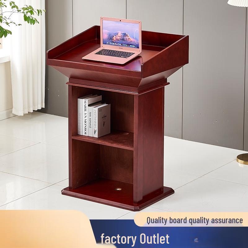 Walnut Multi-layer Solid Wood Podium