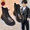 Детские ботинки мартин Мальчиковые зимние бархатные хлопковые ботинки 2025 новые девичьи зимние ботинки ботинки ревень