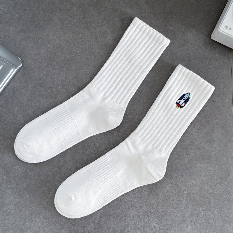 Cityboy Space Planet Mid-Calf Socks for Men & Women - Trendy West Coast Skateboarding Street Style