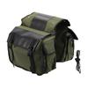 Cycling Side Bags Canvas Bike Commuting Bag Saddle Bags Large Capacity Bike Rear Rack Carrier for Outdoor