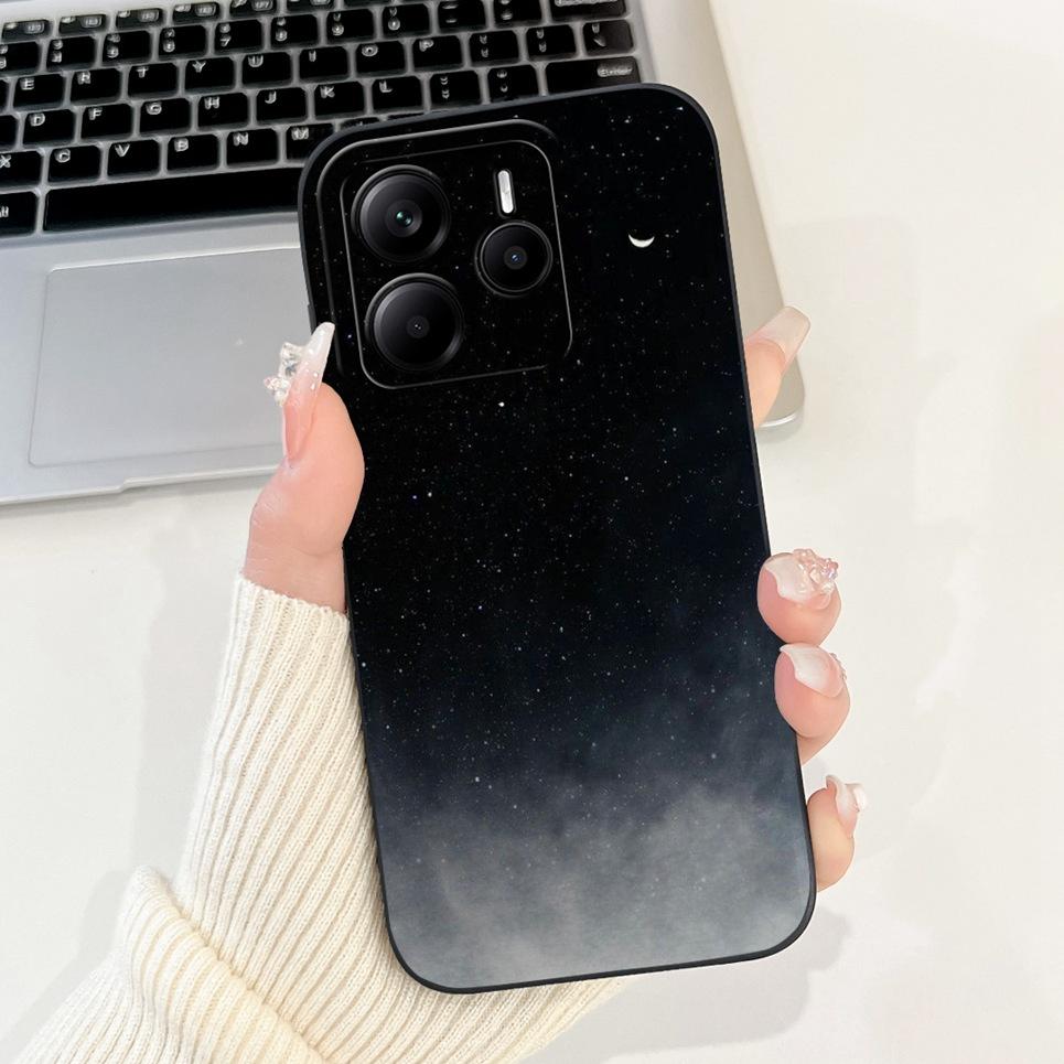 Новый модный чехол для Xiaomi Redmi Note 14 14S 14 Pro Plus, корпус телефона, цветок, бабочка, роскошный, девичий, задняя крышка, мягкий силикон
