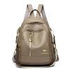 Soft Leather Backpack Multi-functional Bag Women's Backpack Commuting Large Capacity Leisure Travel Student Backpack