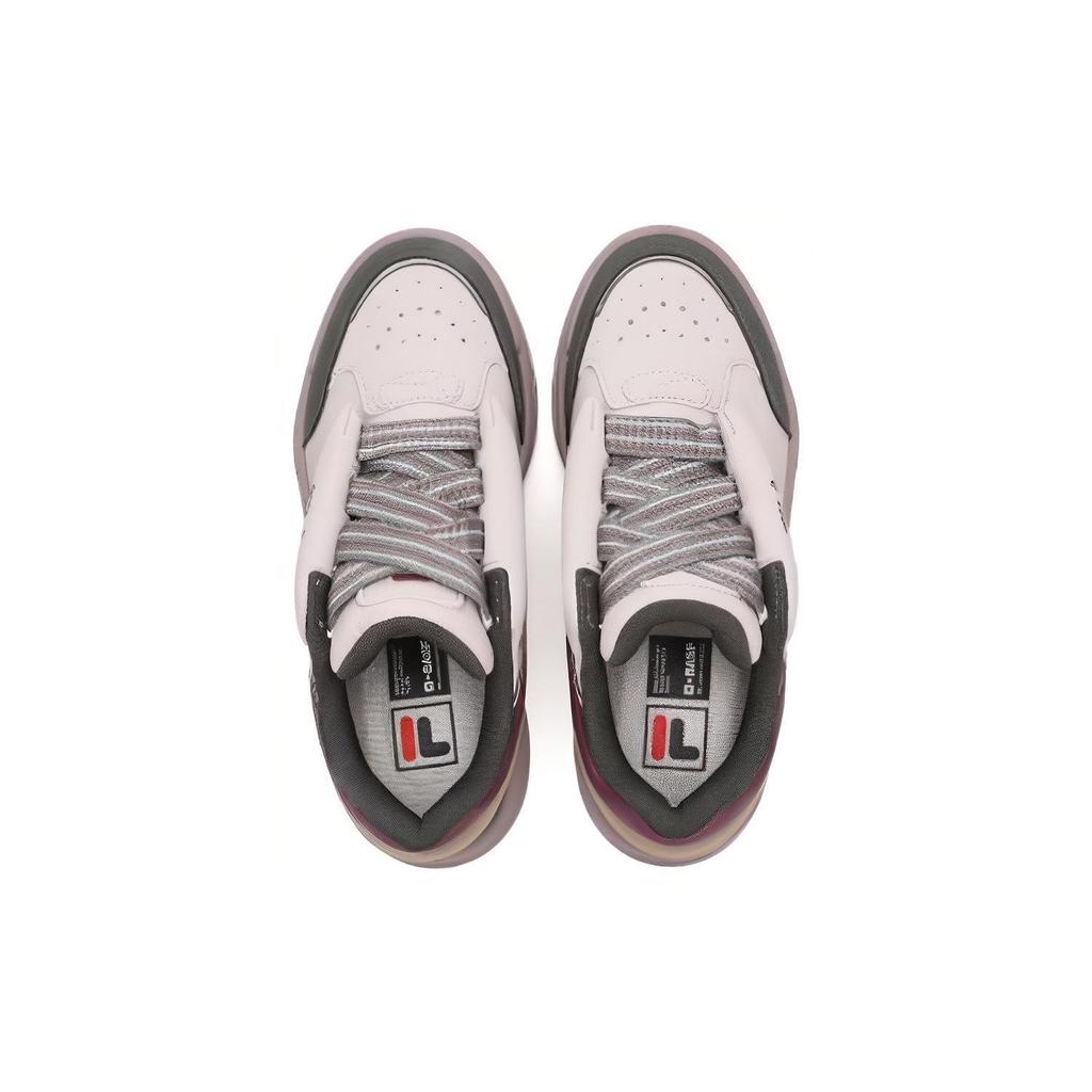 Fila Mix Versatile Warm Waterproof Low-Top Skate Shoes Women Sneaker Gray F12W344201FGA