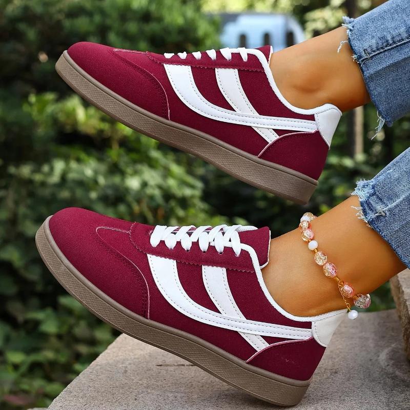 Модная женская ретро повседневная обувь на плоской подошве с круглым носком, спортивная обувь, весна-осень, новый стиль, универсальная модная обувь 35-43