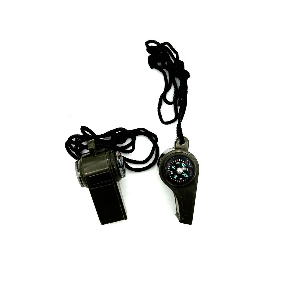 Multifunctional Outdoor Whistle with Compass and Thermometer