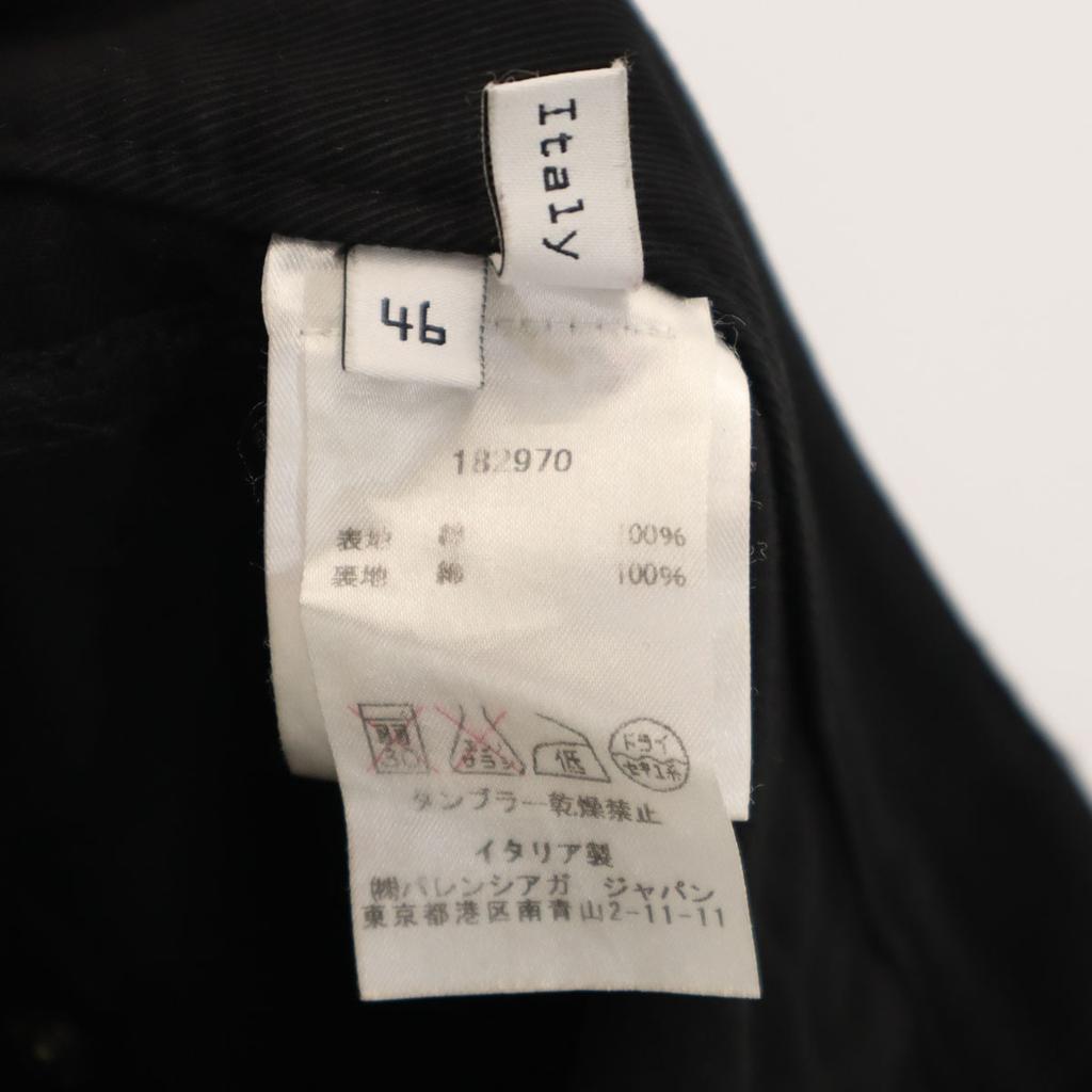BALENCIAGA made in Italy Long pants 46 black Men's Used