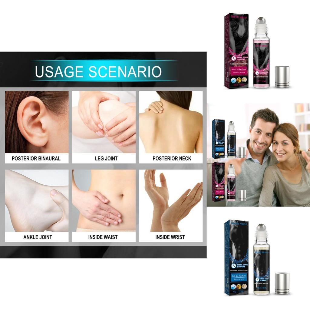 Moon North Charming Pheromone Rollon Perfume Irresistible Aroma For Intimate Moments 10ml