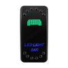 12V 20A Marine Boat Rocker Switch Green Blue Led SPST DPDT Car Switch Waterproof 24V for Jeep Wrangler Cam Am Polaris Battery Switches5