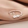 Korean Style Aesthetic Cat Open Ring for Women - Fashionable Accessory