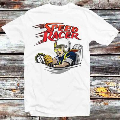 Футболка с плакатом фильма Speed Racer Go B1008