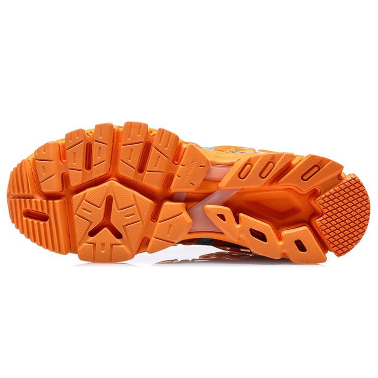 Li Ning Furious Rider ACE 1.5 Стабильные Низкие Спортивно-Повседневные Кроссовки Мужские Ледяной Синий Оранжевый ARZP009-17