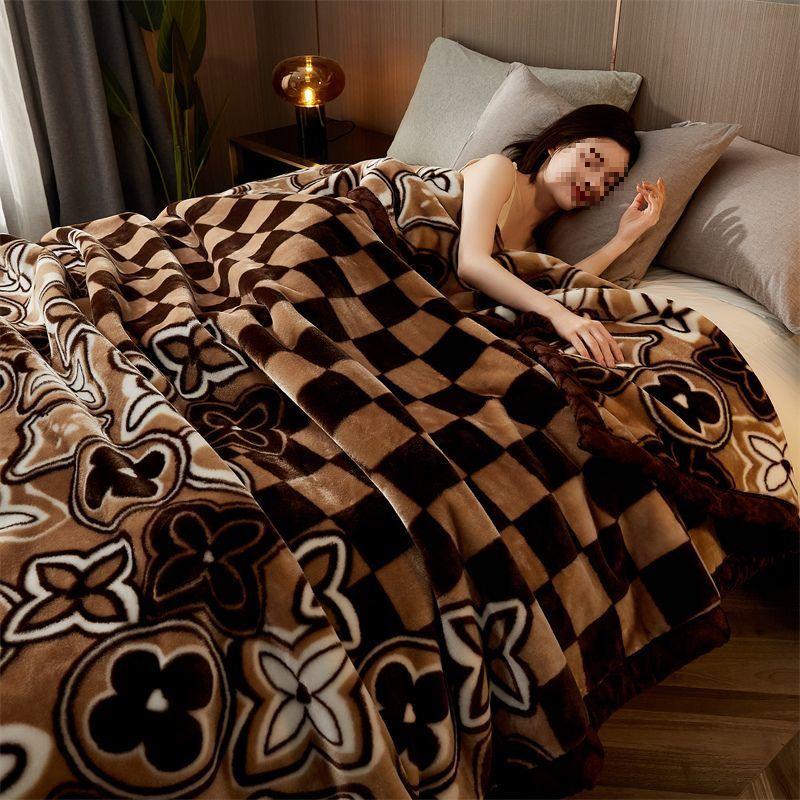 G5Z Зимнее Утолщенное Фланелевое Одеяло – Коралловое Теплое Односпальное Постельное Белье для Общежития