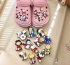 MINISO Whimsical Snoopy Cartoon Shoe Charms Decorative Accessories for PVC Clog Sandals - Anime Inspired DIY Craft Accessorie