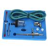 Airbrush Kit 0.2mm0.5mm Needle Gravity Feed Air Brush Spray Gun for Tattoo Nail Art Air Paint