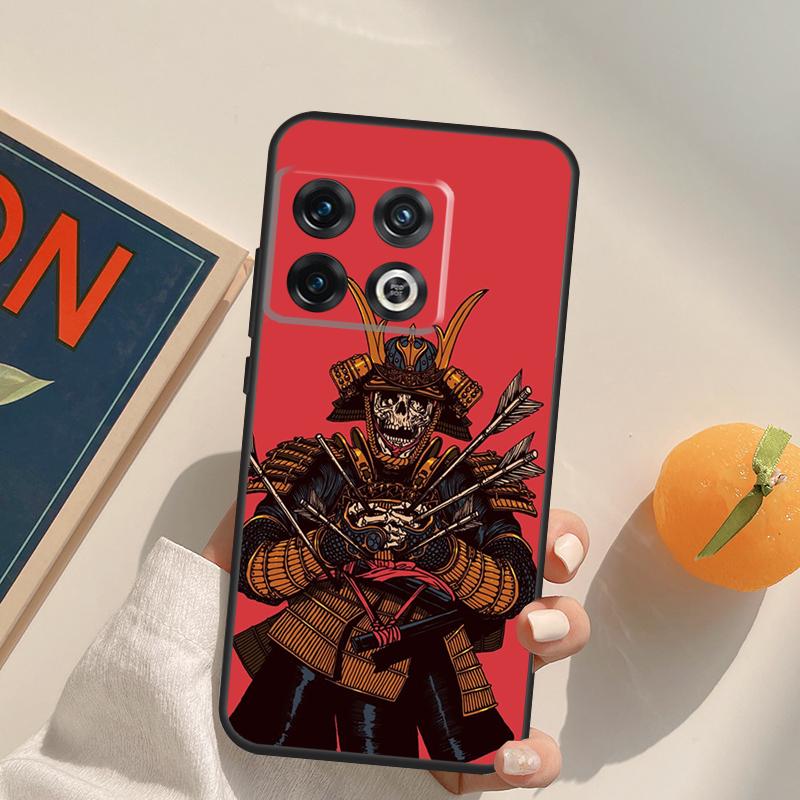 Японский Самурай Воин Чехол Для OnePlus 15 13 12 11 13R 12R 10T 8T 13T OnePlus Nord 5 CE 3 2 4 Lite N20 N30 Обложка