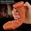 Mixed Color Liquid Silicone Eggless Simulation Penis Dildo Female Masturbation Device Anal Anal Plug Anal Expansion Device