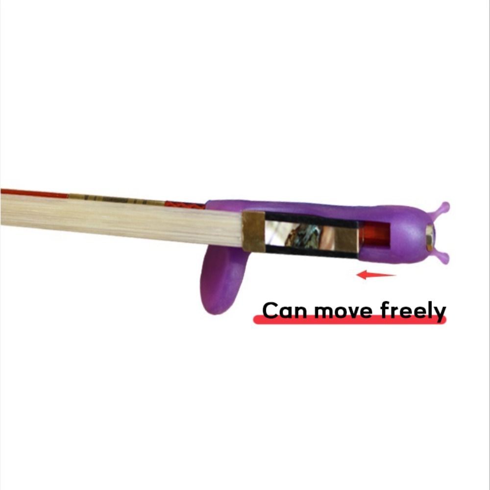 Snail Shape Violin Bow Grip Correcting Device Violin Beginner Finger Trainer  Violin Beginner