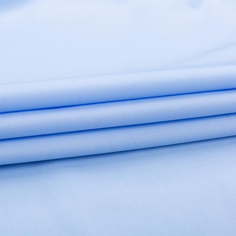 Мужская классическая классическая рубашка из эластичного бамбукового волокна с длинными рукавами, без карманов, стандартного кроя, деловые офисные рубашки, удобные в уходе