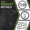 435567 New Trim and Tilt O-Ring and Seal Kits Compatible with BRP Johnson Evinrude 40 48 50 033566 0333496, 0912298, 091229, 0435567, 0339849
