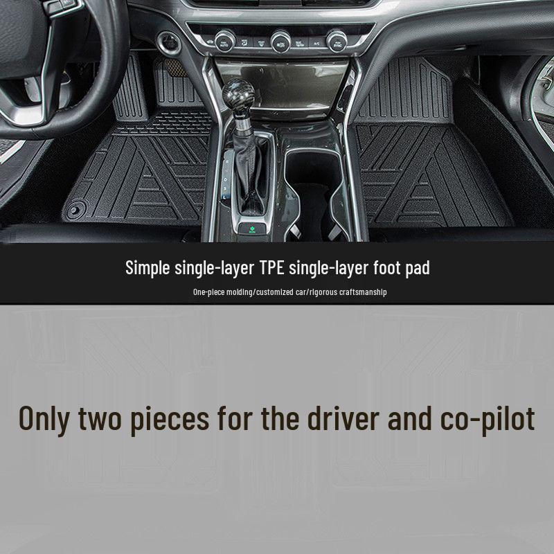 Индивидуальные автомобильные коврики для Soueast Motors DX7 - Дизайн из ТПЭ и витой