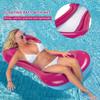 1PCS Loading Inflatable Mattress Water Float Hammock Foldable Roll Up Swimming Pool Accessories Pool Floating Bed Chair