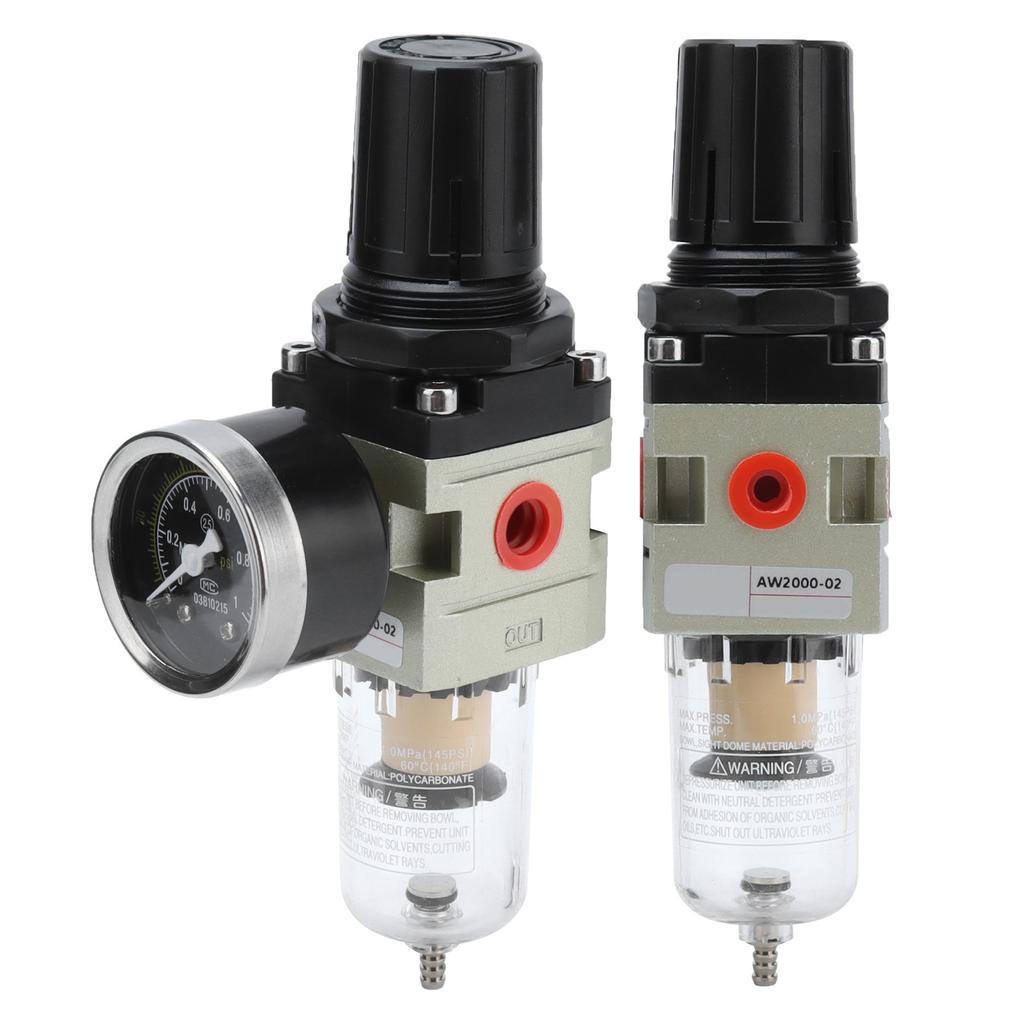 Регулятор воздушного фильтра Алюминиевый сплав Водомаслоотделитель Пневматические компоненты Детали