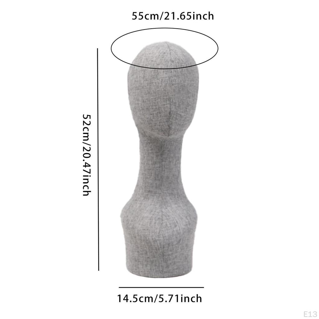 Манекен Голова Подставка Держатель для Демонстрации Шляп Профессиональный Манекен Парик для Ожерелий