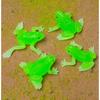 5PCS Spoof Simulation TPR Soft Rubber Frog Model Animal Toy Translucent Frog Ornament Tricky Scary Squeeze Toys Children's Gifts