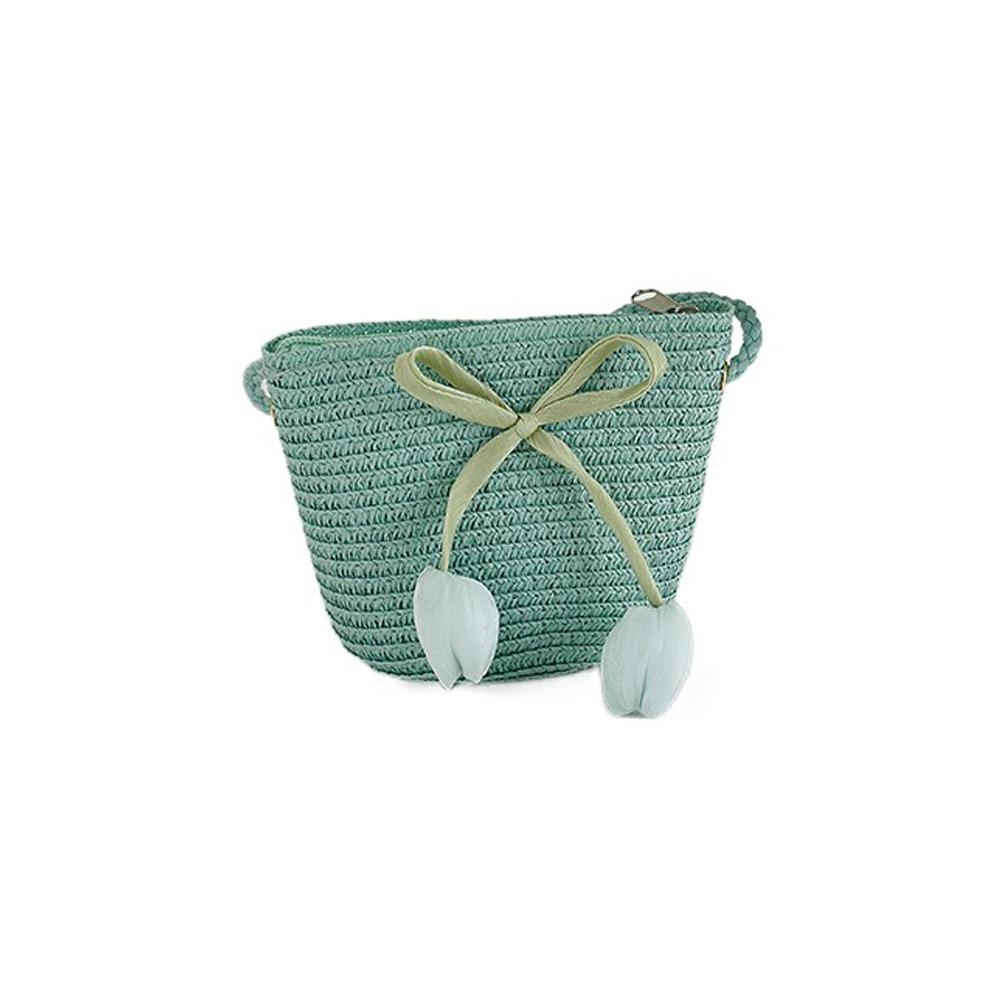 Корейская Панама для Девочек в Том же Стиле Сумка Кроссбоди Кружевные Поля Пляжная Кепка Малыш