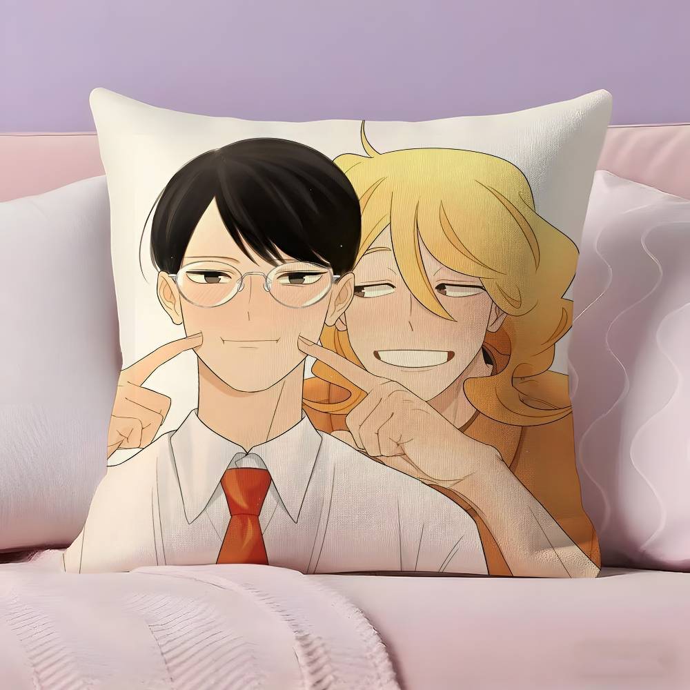 Anime D-Doushisei Pillow Case Ultra Soft Skin Friendly Fabric Cloud Like Comfort & Concealed Zipper