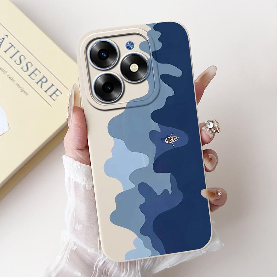 Чехол для Tecno Spark 20C Spark20 Pro KJ6 Новый модный чехол с рисунком-конфетой Ударопрочный чехол для телефона Для Tecno Spark 20 Pro Plus Корпус