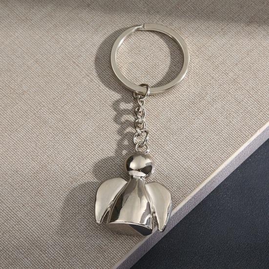 Брелок с крыльями ангела, прочный цинковый сплав, держатель для ключей, сумка для скалолазания, походов, путешествий, рюкзак, подвесное украшение, подвеска