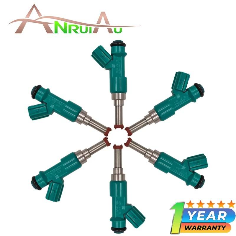 For Lexus ES350 RX350 RX450h Toyota Avalon Camry Highlander Sienna 3.5L New 6PCS fuel injectors 23250-0P010 23250-31090 FJ1084