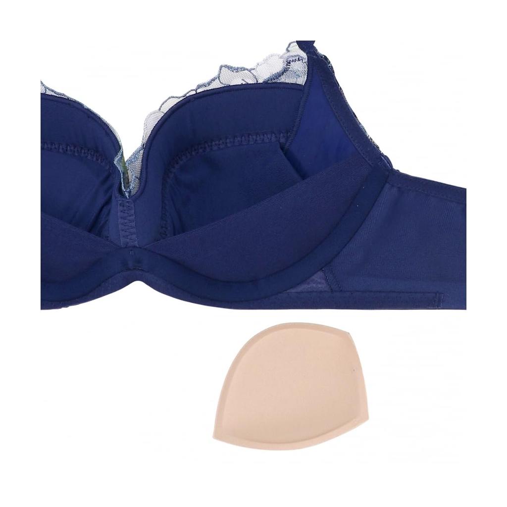 Triumph Angel Magical Firmness 580 Wireless M008 Size D75 Bra(R) Bra, (Blue),