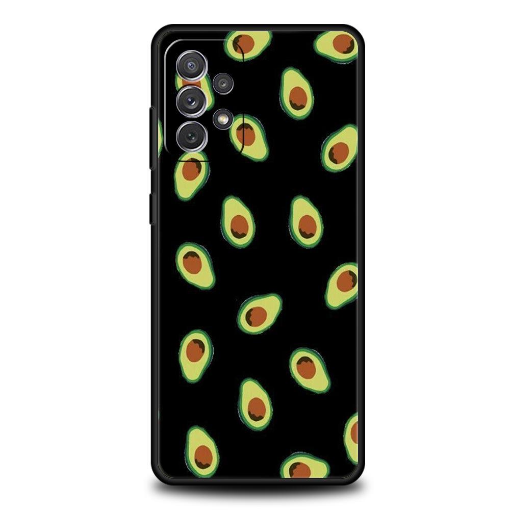Avocado Phone Case For Samsung Galaxy A17 A07 A55 A35 A25 A15 A05s A33 5G A31 A23 A21s A13 A11 A41 A73 A53 A51 A71 A03s S10Cover