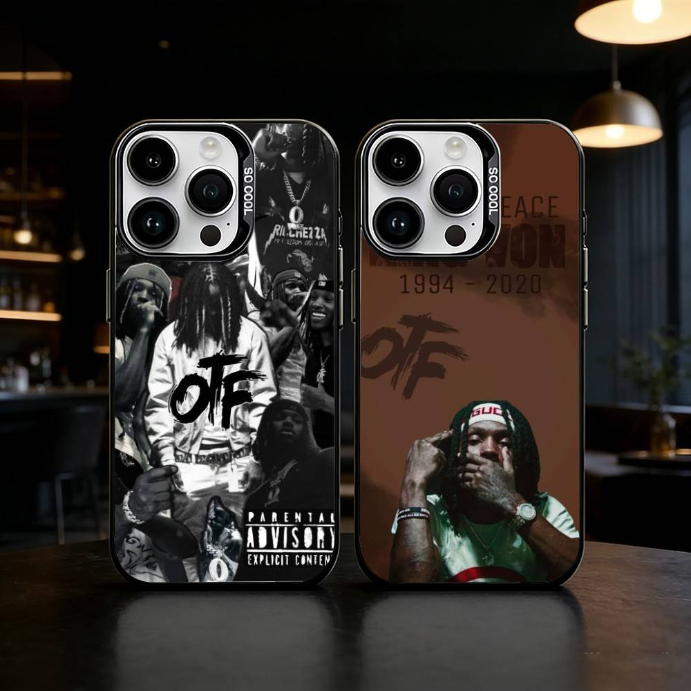 Чехол для телефона рэпера K-King Von Цвет Серебряный Корпус Для IPhone 17 16 15 14 13 12 11 Pro Max Plus