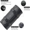 Motorcycle Tool Bag Fork Handlebar Bag Universal Storage Luggage Side Bag Waterproof PU Leather For Harley Touring Softail