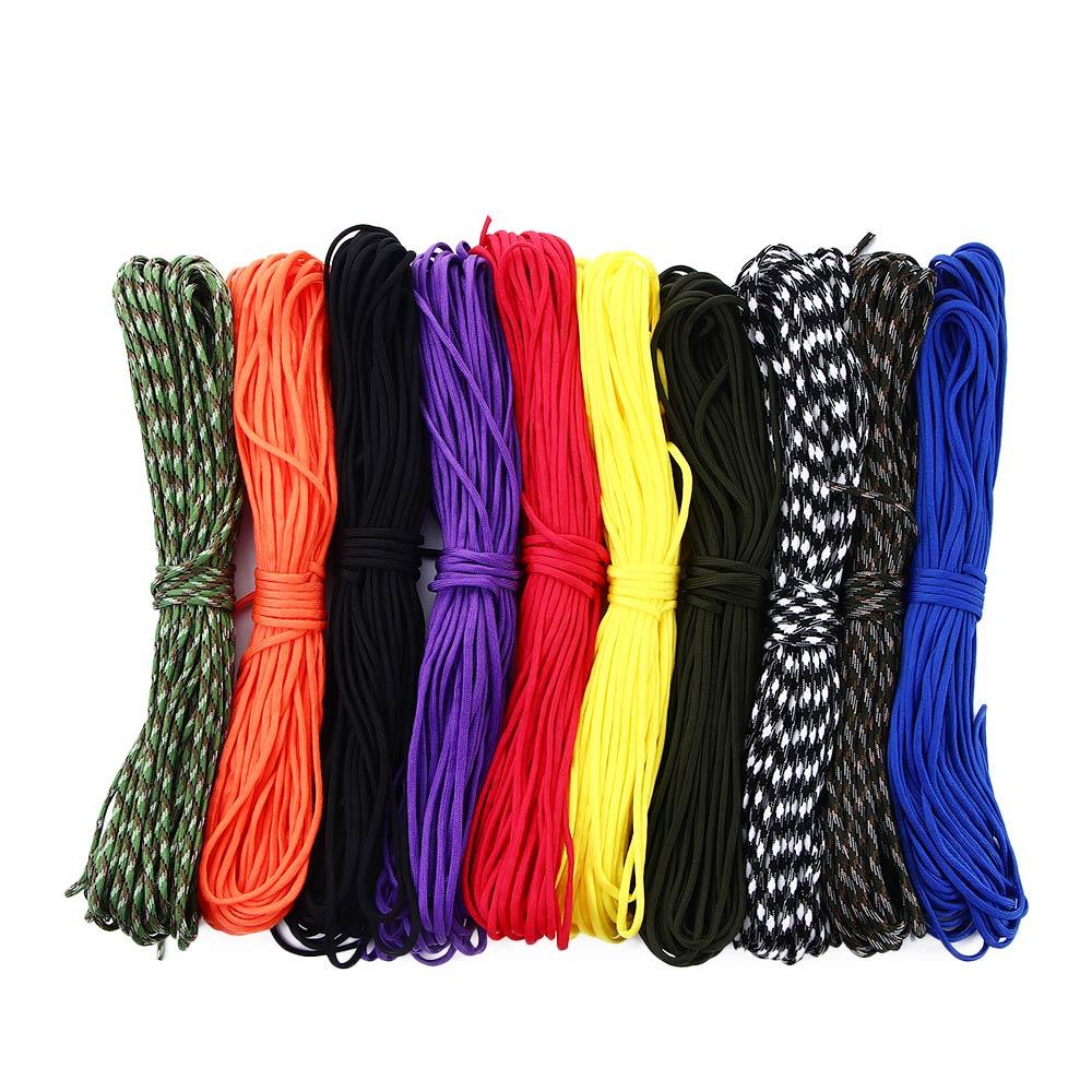 Outdoor Activity Tent Strap Parachute Line Paracord Camping Rope Parachute Lanyard Parachute Cord