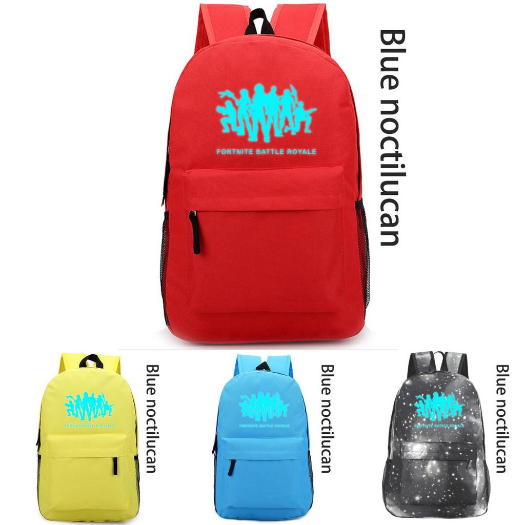 Fortnite Bag Luminous Game Youth Campus Fashion Trend Backpack For Unisex