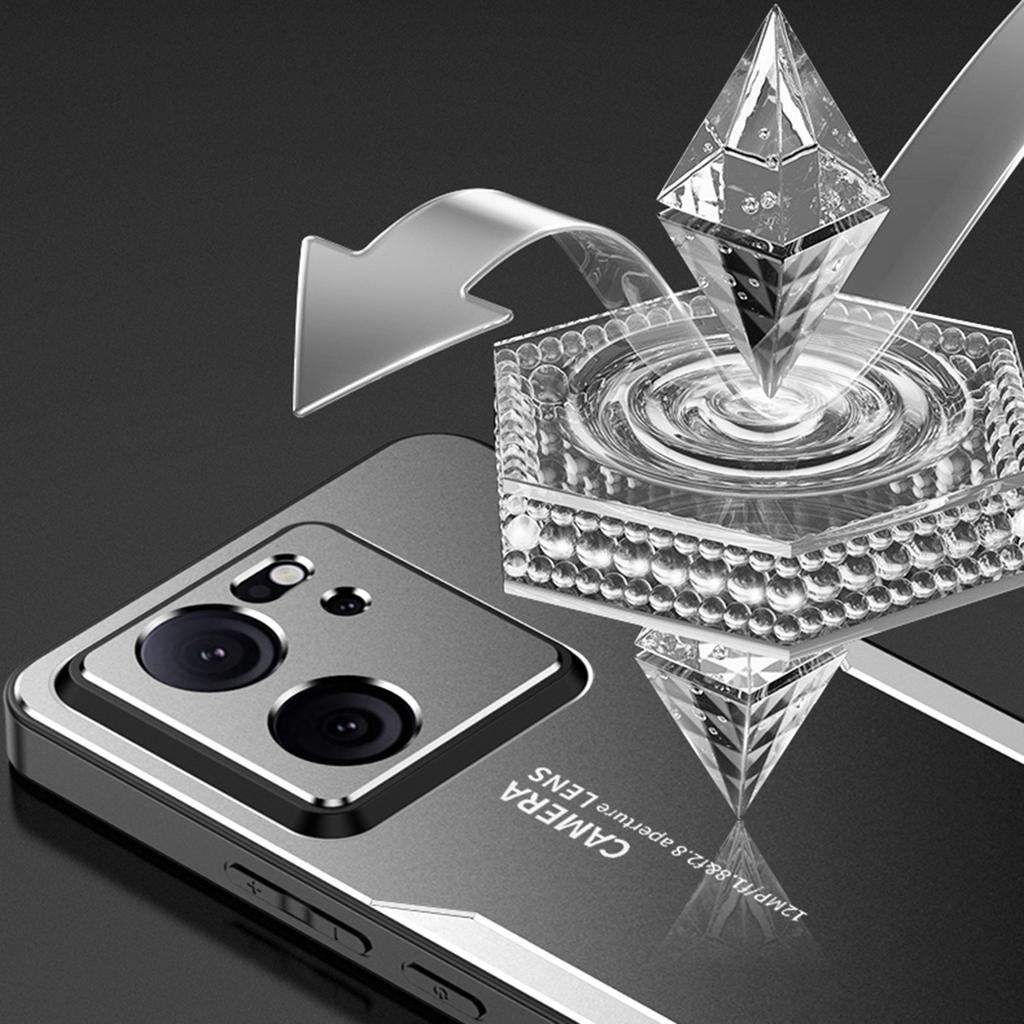 Для Xiaomi Redmi K60 Ultra Чехол для телефона Противоударный Металл+ТПУ+ПК