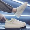 Белая обувь белая обувь мужская обувь дышащая универсальная мужская трендовая обувь для скейтборда мальчики модная обувь повседневная обувь мужская весна
