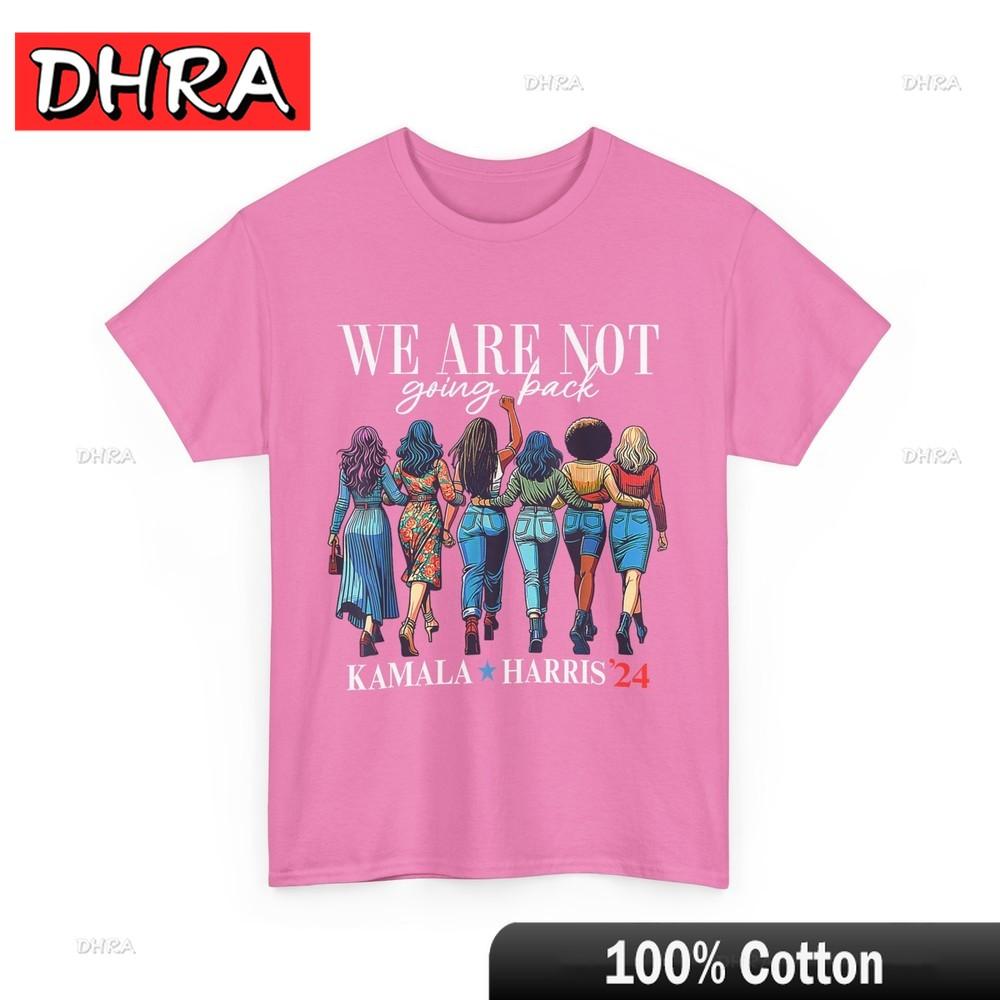 We Are Not Going Back Kamala Harris Waltz 24 Madam President TShirt Cute Tshirts Classic Urban Chic Tee Printed Vacation Outfit